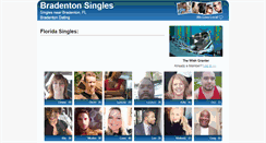 Desktop Screenshot of bradentonsingles.com